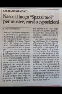 Gazzetta di Reggio 24 settembre 2015